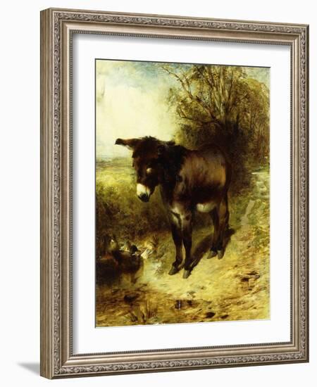 A Brown Study-William Huggins-Framed Giclee Print