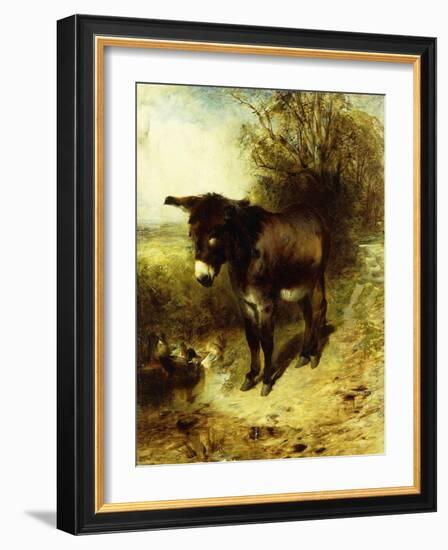 A Brown Study-William Huggins-Framed Giclee Print