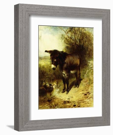 A Brown Study-William Huggins-Framed Giclee Print