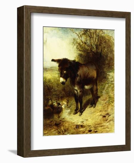 A Brown Study-William Huggins-Framed Giclee Print