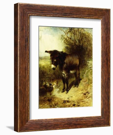 A Brown Study-William Huggins-Framed Giclee Print