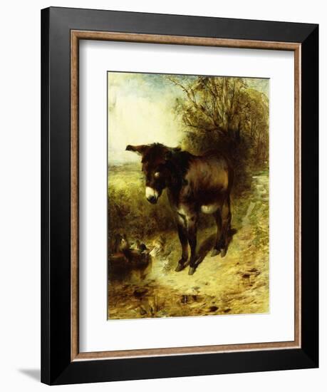 A Brown Study-William Huggins-Framed Giclee Print