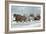 A Brush on the Snow-Currier & Ives-Framed Giclee Print