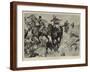A Brush with the Enemy-Frank Craig-Framed Giclee Print