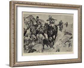 A Brush with the Enemy-Frank Craig-Framed Giclee Print