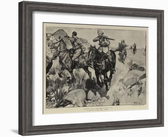 A Brush with the Enemy-Frank Craig-Framed Giclee Print