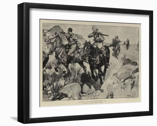 A Brush with the Enemy-Frank Craig-Framed Giclee Print