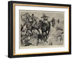 A Brush with the Enemy-Frank Craig-Framed Giclee Print