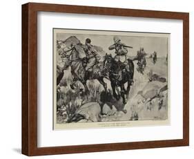 A Brush with the Enemy-Frank Craig-Framed Giclee Print