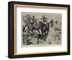 A Brush with the Enemy-Frank Craig-Framed Giclee Print