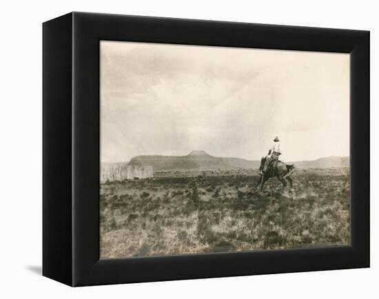 A Buck Jumper, 1906-E. B. Gibbes-Framed Premier Image Canvas