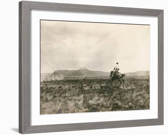 A Buck Jumper, 1906-E. B. Gibbes-Framed Photographic Print