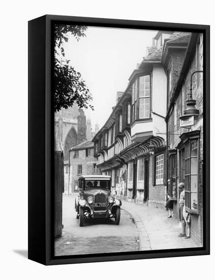 A Buick in College Street, York-null-Framed Premier Image Canvas