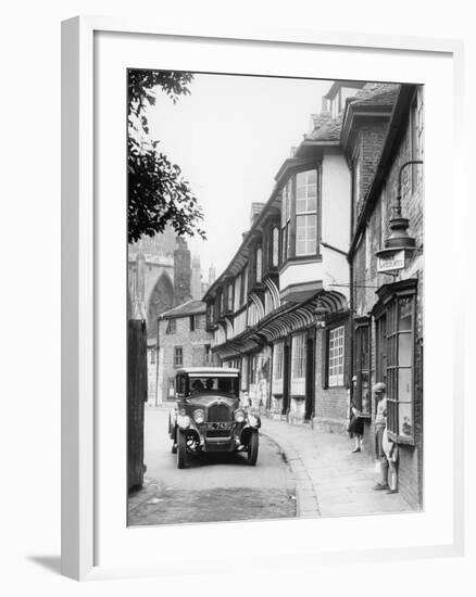 A Buick in College Street, York-null-Framed Photographic Print