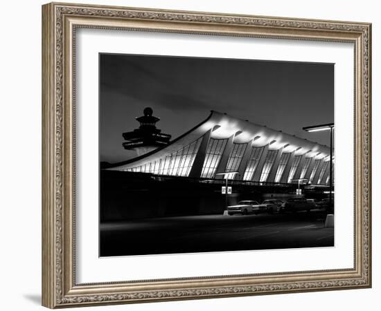 A Building at Dulles International Airport-Rip Smith-Framed Photographic Print