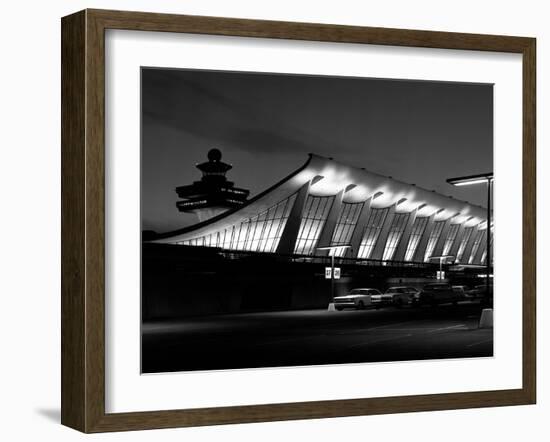 A Building at Dulles International Airport-Rip Smith-Framed Photographic Print