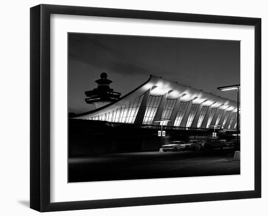 A Building at Dulles International Airport-Rip Smith-Framed Photographic Print