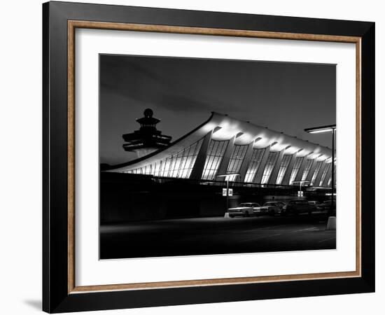 A Building at Dulles International Airport-Rip Smith-Framed Photographic Print