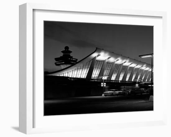 A Building at Dulles International Airport-Rip Smith-Framed Photographic Print