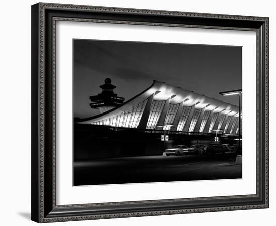 A Building at Dulles International Airport-Rip Smith-Framed Photographic Print