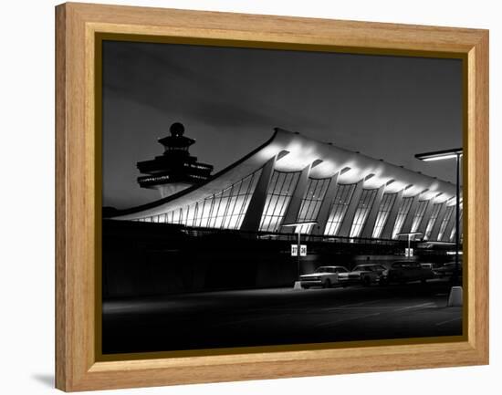 A Building at Dulles International Airport-Rip Smith-Framed Premier Image Canvas