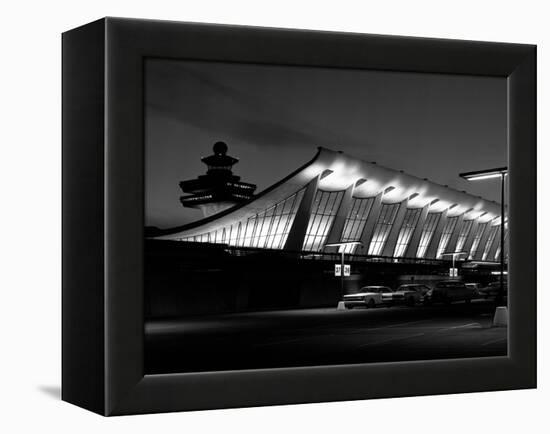 A Building at Dulles International Airport-Rip Smith-Framed Premier Image Canvas