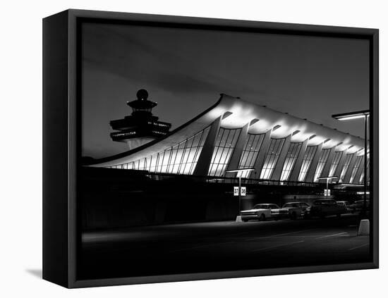 A Building at Dulles International Airport-Rip Smith-Framed Premier Image Canvas