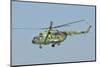 A Bulgarian Air Force Mi-8 Helicopter in Flight over Bulgaria-Stocktrek Images-Mounted Photographic Print
