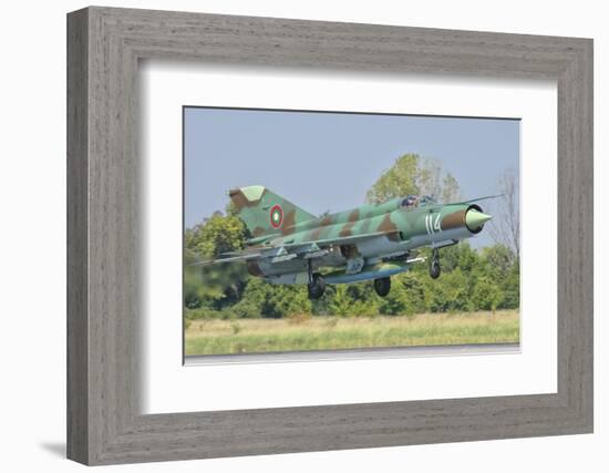 A Bulgarian Air Force Mig-21 During Exercise Thracian Star-Stocktrek Images-Framed Photographic Print