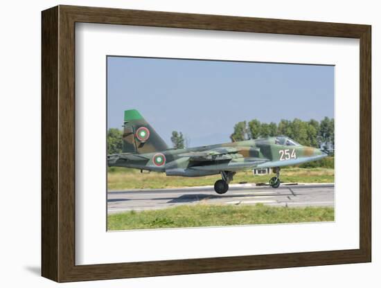 A Bulgarian Air Force Su-25 Jet During Exercise Thracian Star-Stocktrek Images-Framed Photographic Print