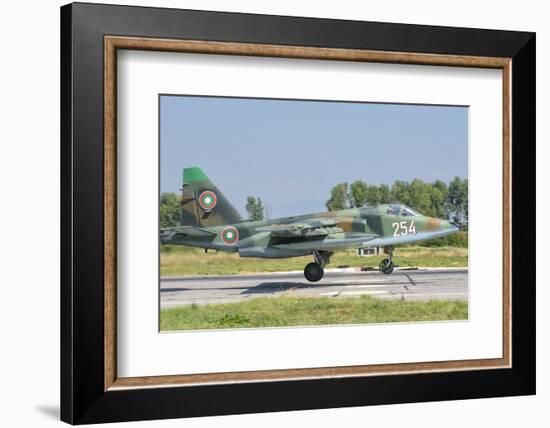 A Bulgarian Air Force Su-25 Jet During Exercise Thracian Star-Stocktrek Images-Framed Photographic Print