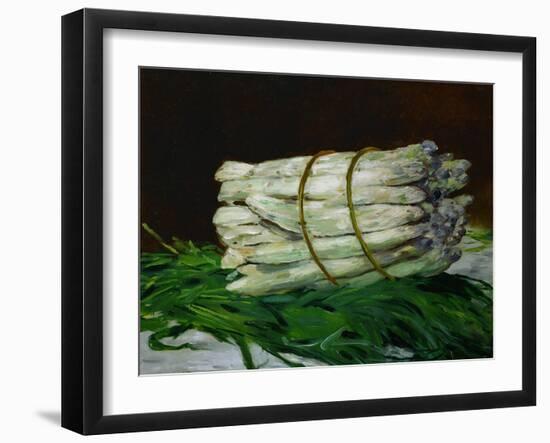 A Bunch of Asparagus, 1880, Formerly in the Collection of Painter Max Liebermann-Edouard Manet-Framed Giclee Print