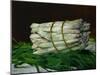 A Bunch of Asparagus, 1880, Formerly in the Collection of Painter Max Liebermann-Edouard Manet-Mounted Giclee Print