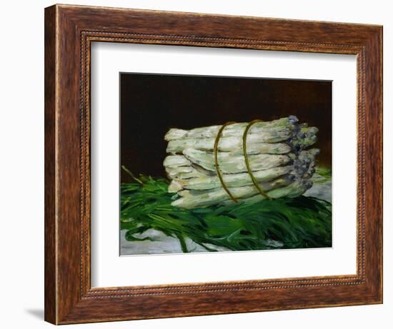 A Bunch of Asparagus, 1880, Formerly in the Collection of Painter Max Liebermann-Edouard Manet-Framed Giclee Print