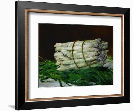 A Bunch of Asparagus, 1880, Formerly in the Collection of Painter Max Liebermann-Edouard Manet-Framed Giclee Print