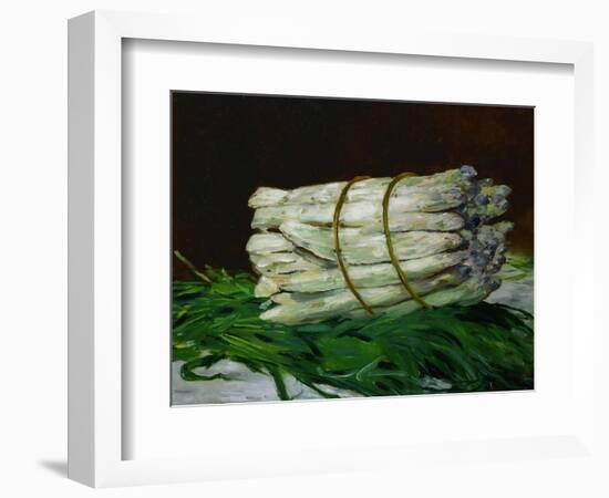 A Bunch of Asparagus, 1880, Formerly in the Collection of Painter Max Liebermann-Edouard Manet-Framed Giclee Print