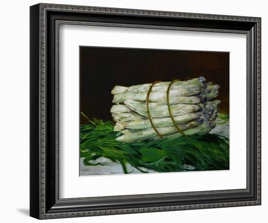 A Bunch of Asparagus, 1880, Formerly in the Collection of Painter Max Liebermann-Edouard Manet-Framed Giclee Print