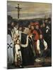 A Burial at Ornans, 1849-1850-Gustave Courbet-Mounted Giclee Print