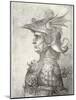 A Bust of a Warrior in Profile, 1882-Leonardo da Vinci-Mounted Giclee Print