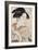 A Bust Portrait of Ohisa of the Takashimaya Holding a Tobacco Pipe-Chokosai Eisho-Framed Giclee Print