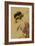 A Bust Portrait of the Courtesan Fujie from Manjiya-Kitagawa Utamaro-Framed Giclee Print