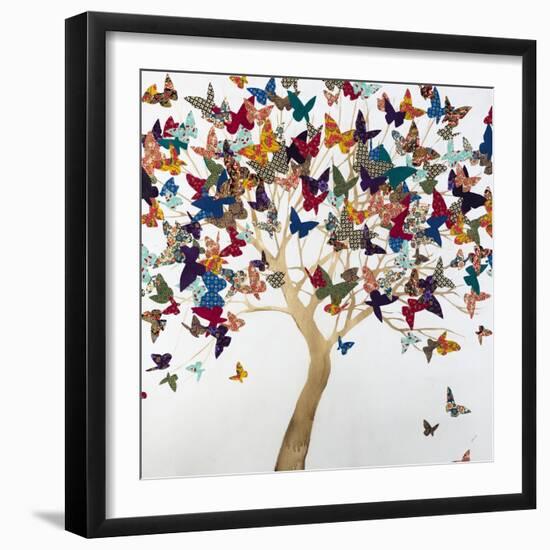 A Butterflys Journey-Sydney Edmunds-Framed Giclee Print