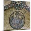 A byzantine mosaic of the Archangel Raphael, 11th century-Unknown-Mounted Giclee Print