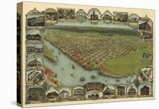 Map of Eureka, California, 1902-A^C^ Noe-Art Print