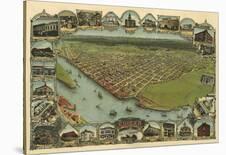 Map of Eureka, California, 1902-A^C^ Noe-Art Print