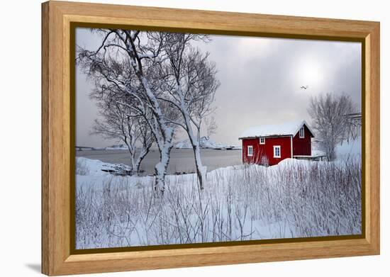 A Cabin For Two-Philippe Sainte-Laudy-Framed Premier Image Canvas