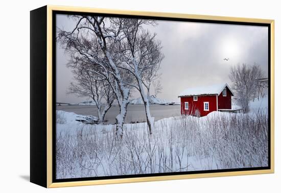 A Cabin For Two-Philippe Sainte-Laudy-Framed Premier Image Canvas