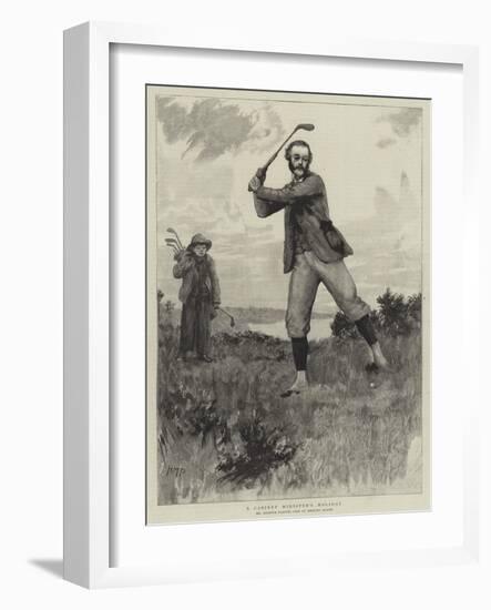 A Cabinet Minister's Holiday-Henry Marriott Paget-Framed Giclee Print