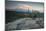 A Cactus at Sunset on Pai Inacio Mountain in Chapada Diamantina at Sunset-Alex Saberi-Mounted Photographic Print