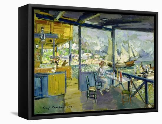 A Cafe in Gursuph, 1914-Konstantin A. Korovin-Framed Premier Image Canvas